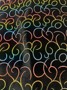 Rainbow swirls